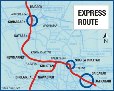 Dhaka Ashulia Elevated Expressway Map Elevated Expressway Project In Dhaka | Page 10 | Skyscrapercity Forum