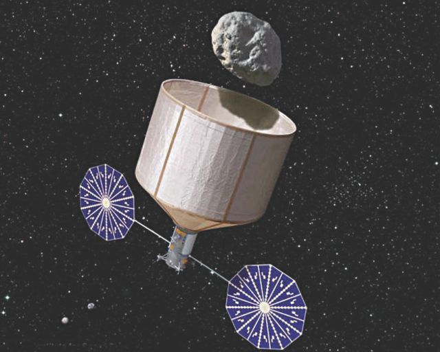 Nasa plans to catch asteroid