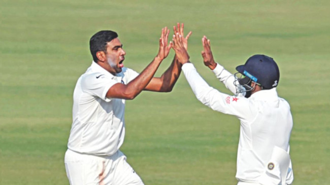 Ashwin becomes fastest bowler to scalp 250 Test wickets Ashwin becomes fastest bowler to scalp 250 Test wickets