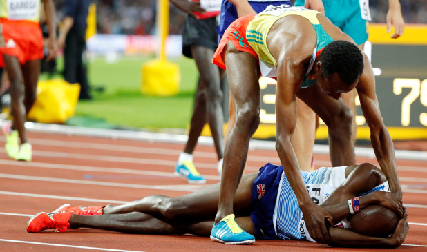 Farah denied golden finish