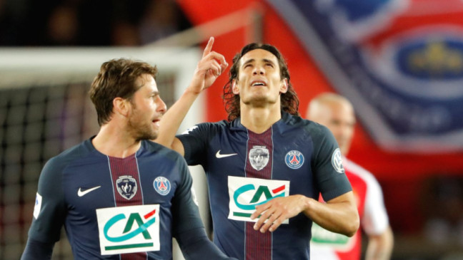 Cavani extends PSG contract until 2020