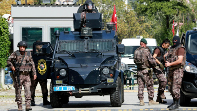 Turkish military says killed 417 Kurdish militants since August