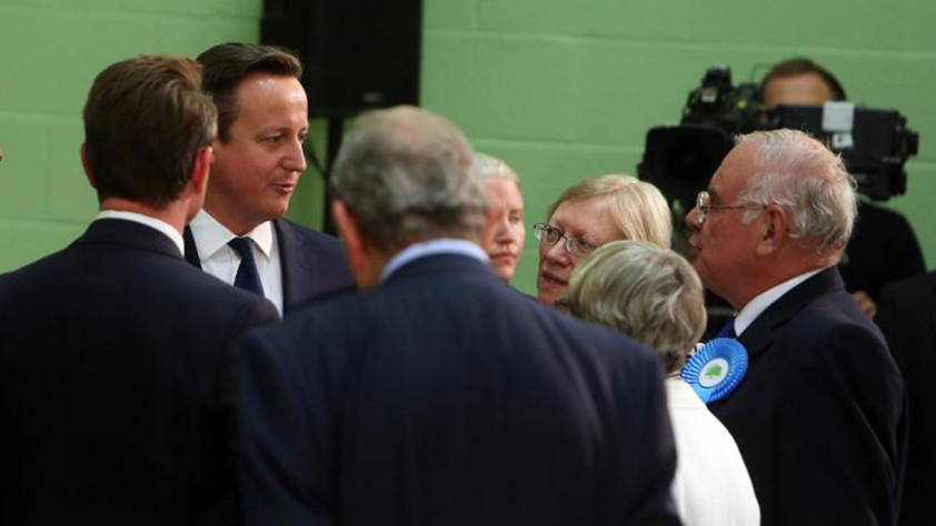 David Cameron-polls