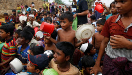 Rohingya refugee children