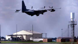 A military base in Suffolk, England
