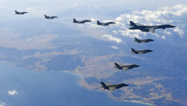 US Air Force B-1B bomber