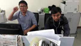 Reuters journalists Wa Lone and Kyaw Soe Oo