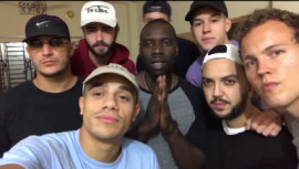Group of French internet celebrities