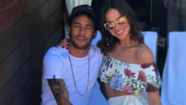 Neymar and actress Bruna Marquezine