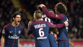 Paris Saint-Germain's Brazilian forward Neymar
