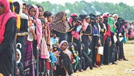 Rohingya refugees