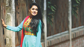 Actress Tisha on Shonibaar Bikele Cinema