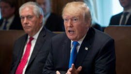 US President Donald Trump 