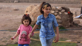 Yazidi sisters reunited after three years in Islamic State captivity