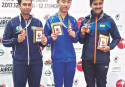 Arnab Sharar wins silver