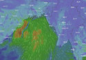 Low over Bay weakens, gloomy weather till tomorrow