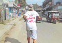 Senior citizen runs for cause