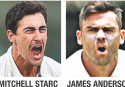 Starc leads war of words