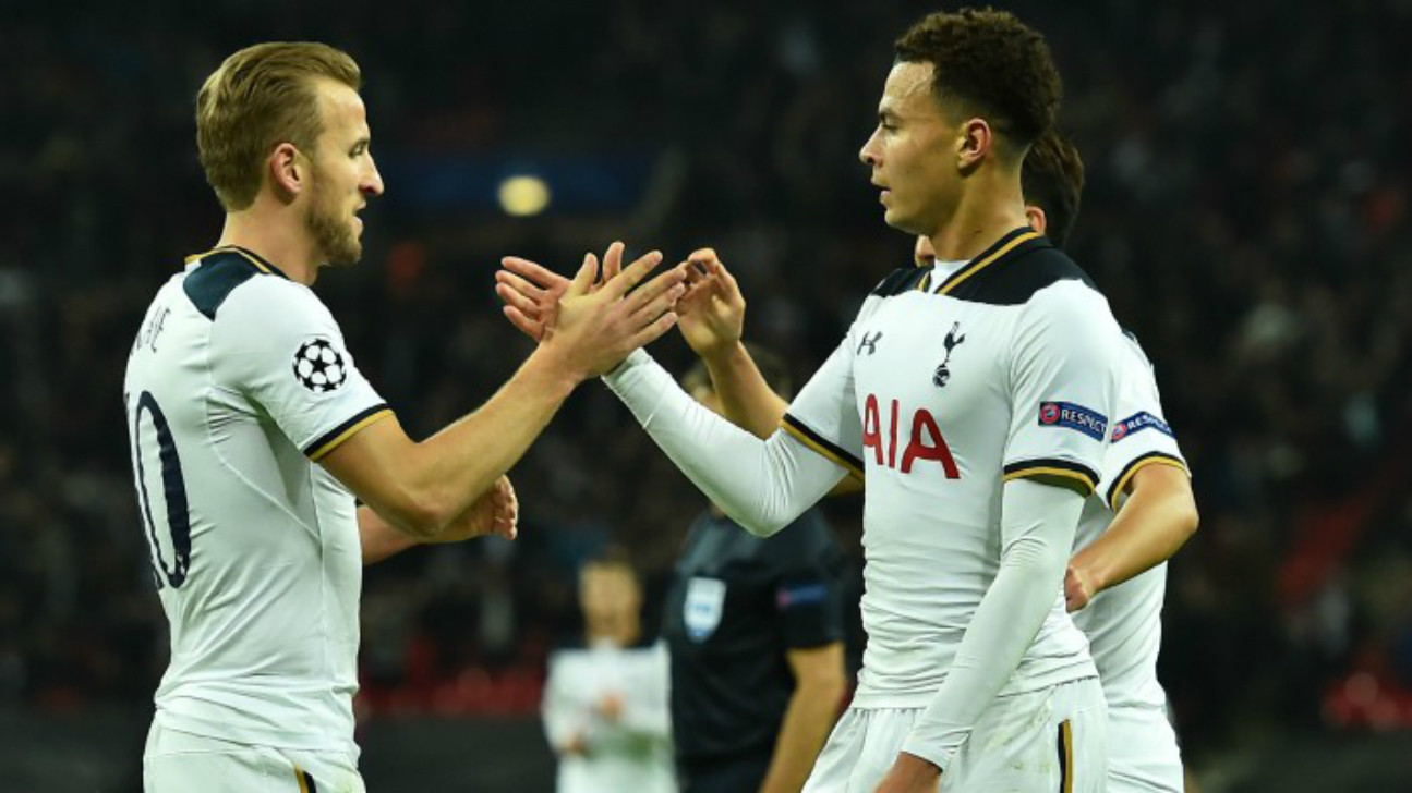 Harry Kane and Dele Alli 