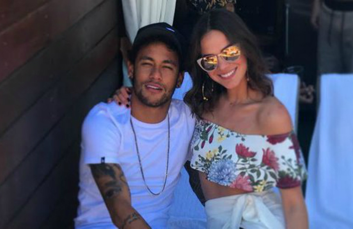 Neymar and actress Bruna Marquezine