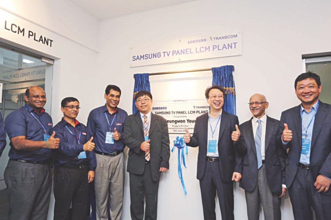 Samsung starts manufacturing locally
