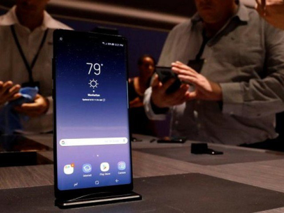 Samsung Galaxy Note 8 smartphone