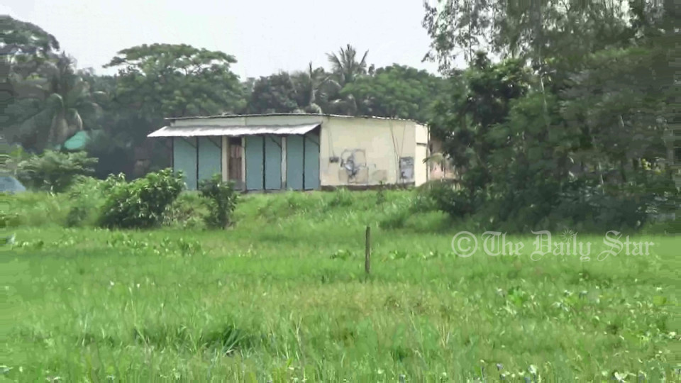 Suspected militant den in Ashulia of Savar