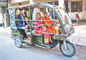 Woman at the wheel
