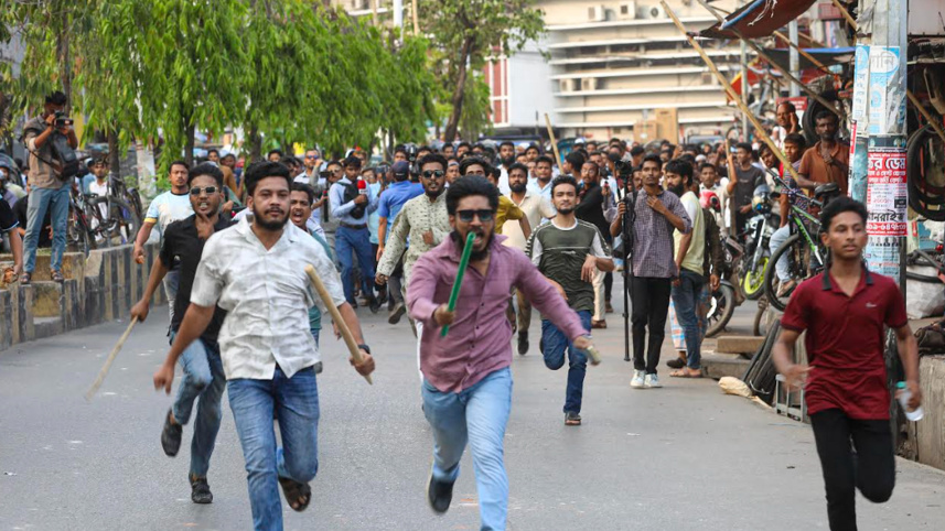 ‘Gupto’ replaces ‘student’ in graffiti, sparks Chhatra Dal-Shibir clash at Ctg City College
