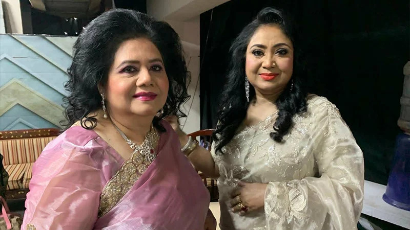 Runa Laila, Baby Naznin to share screen on Eid special ‘Anandamela’