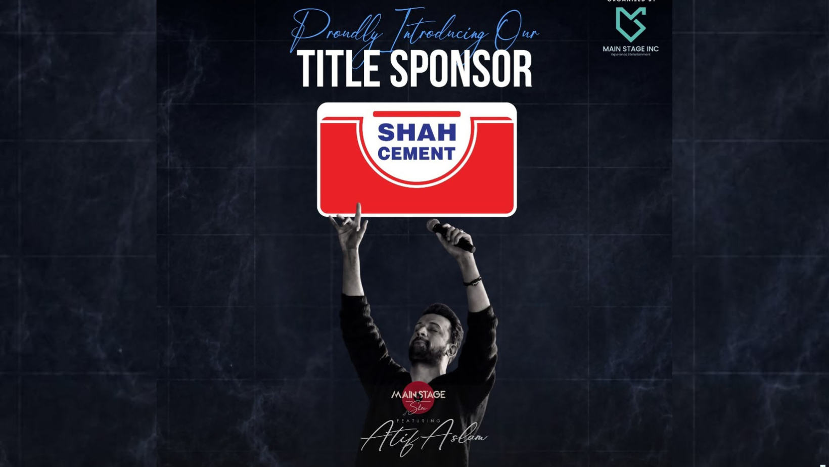 Shah Cement becomes title sponsor for Atif Aslam’s Dhaka concert