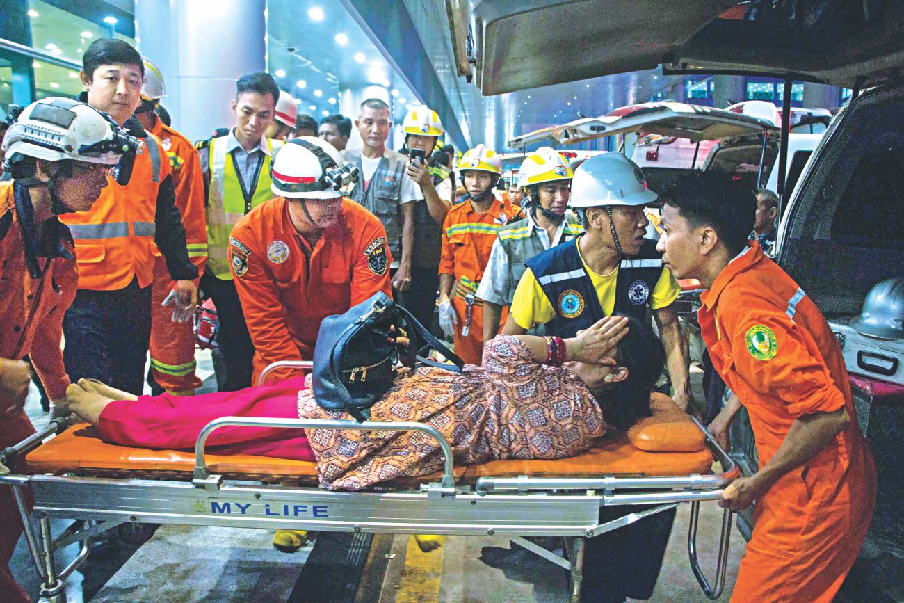 Biman crash-lands in Yangon, 33 hurt