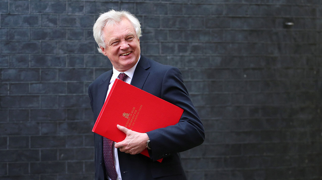 Brexit minister quits in blow to Britain's May