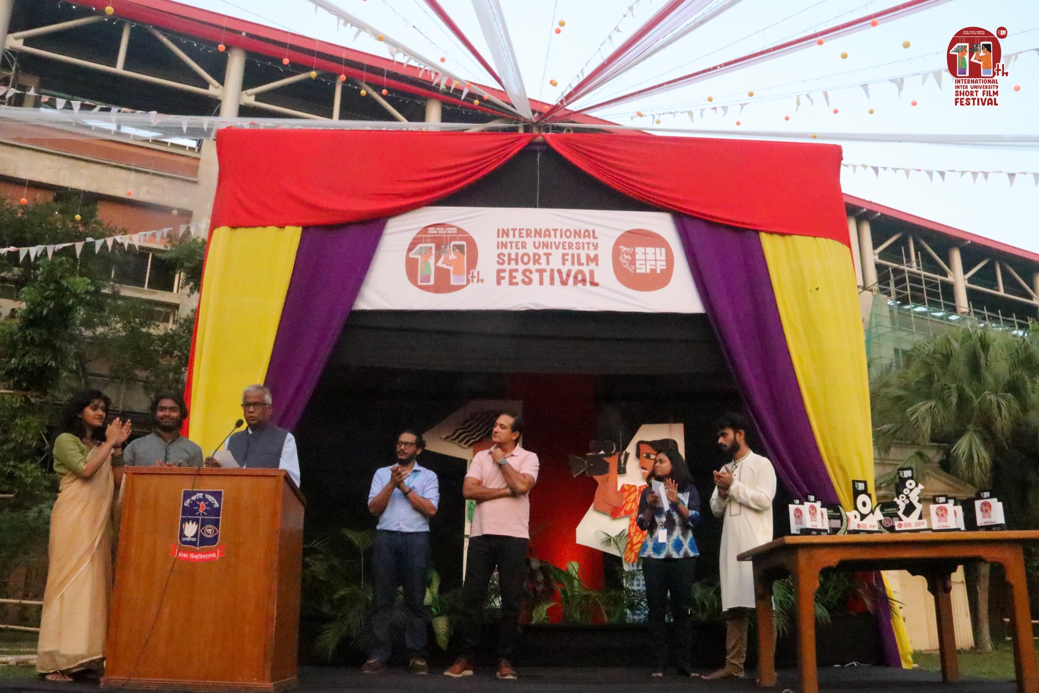 Curtain falls on 14th International Inter-University Short-Film Festival