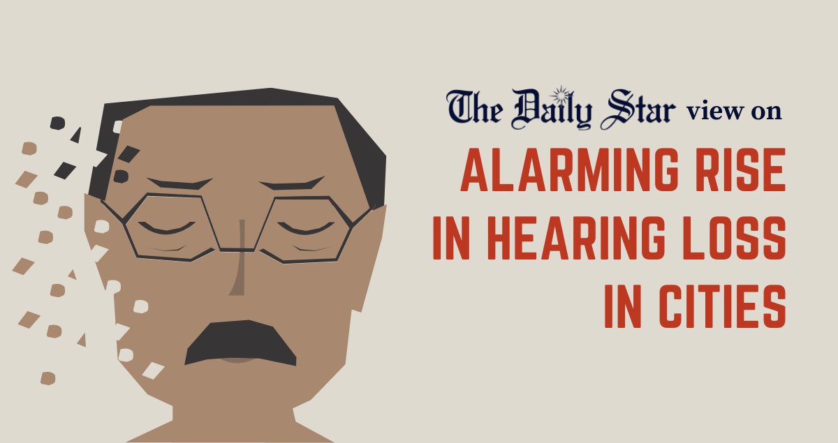 Hearing loss from sound pollution is becoming a major health risk
