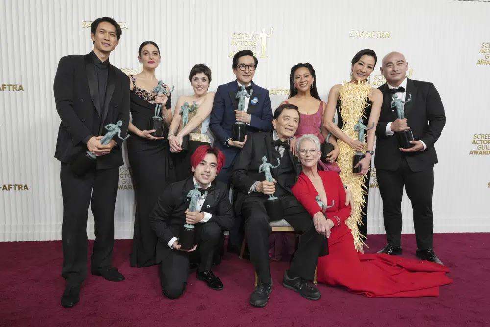 ‘Everything Everywhere All at Once’ dominates at SAG Awards