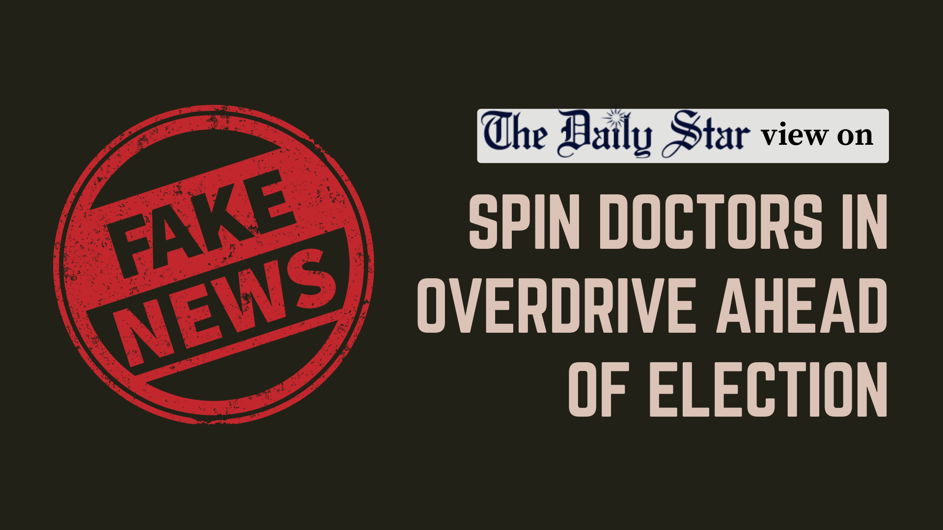 Why is political disinformation on the rise?