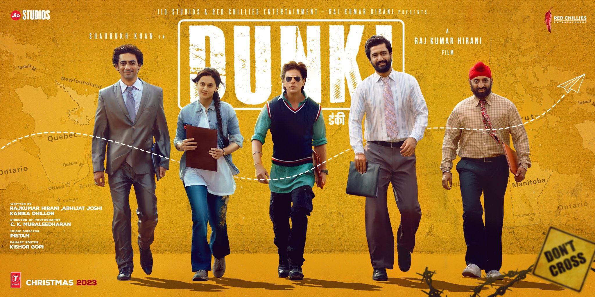‘Dunki’ takes a heartfelt but bumpy road with illegal migrants