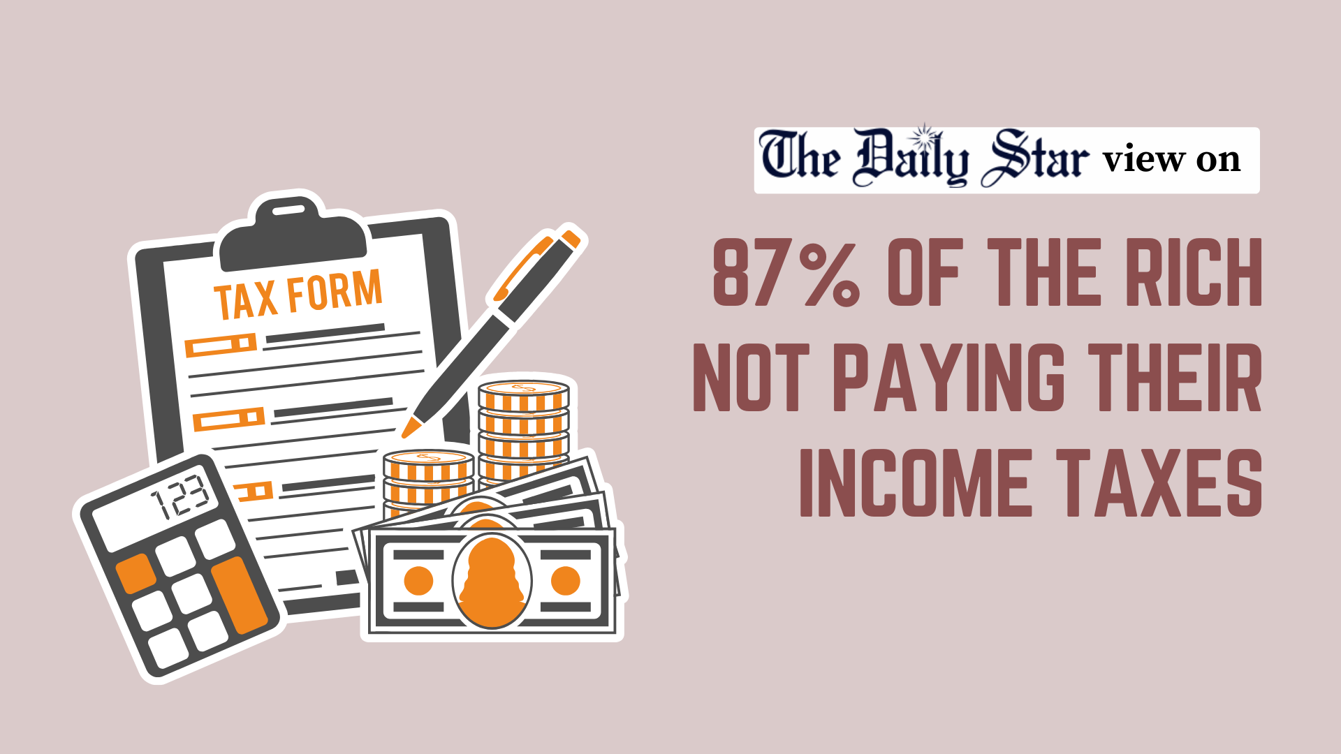 Tax evasion by the rich is setting us back as a nation