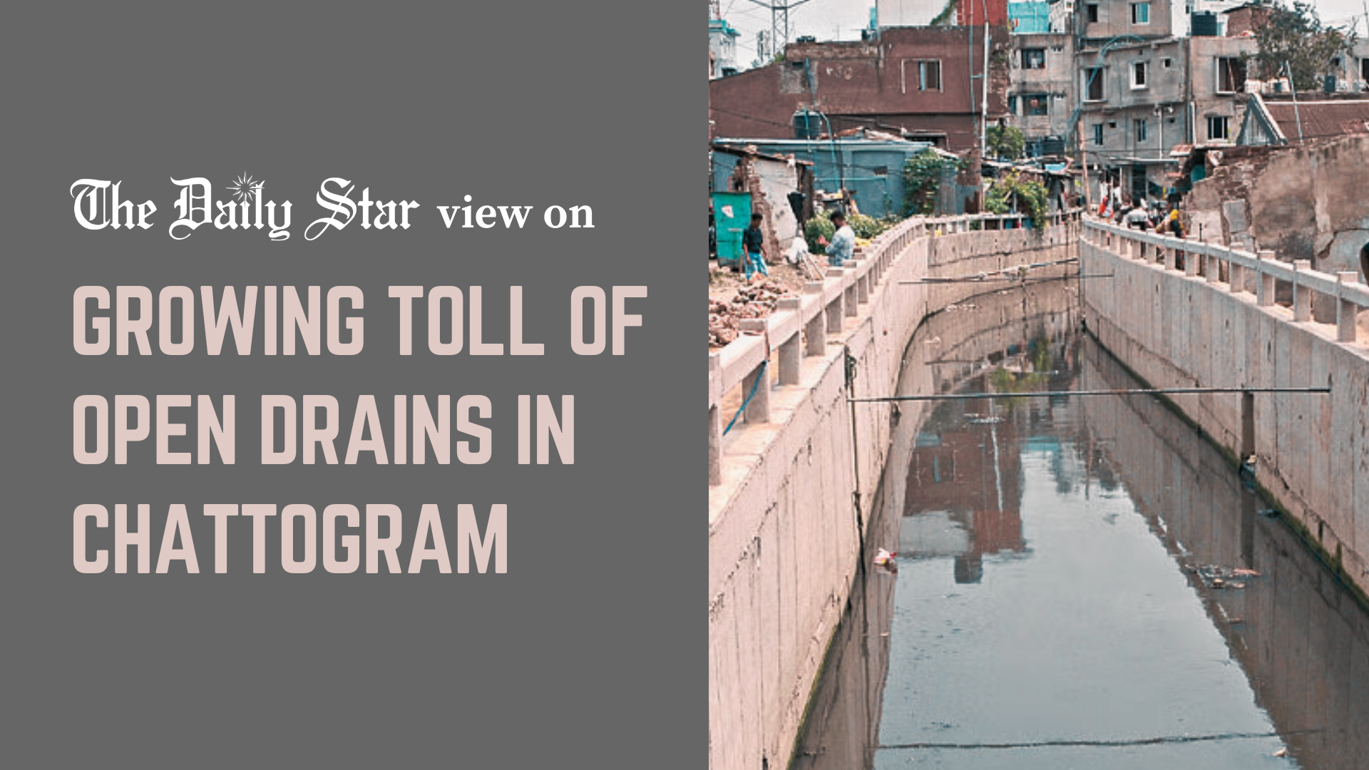 Cover all open drains before monsoon