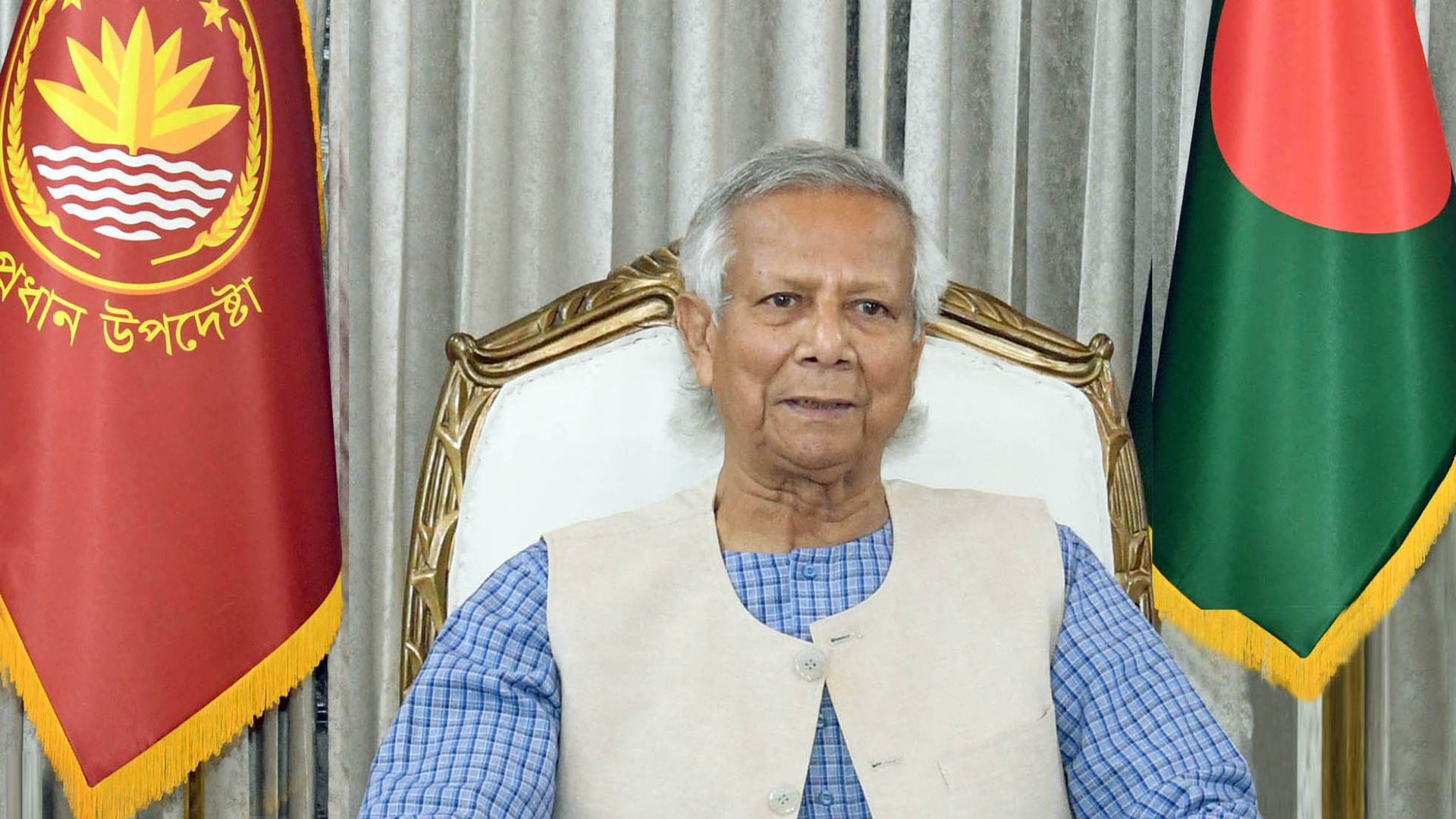 Chief adviser urges national unity amid flood crisis