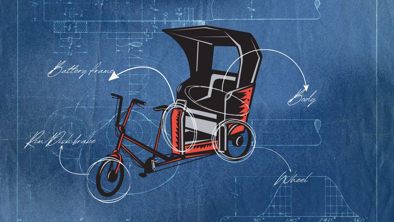 Dissecting "battery-rickshaws": How do they work? 