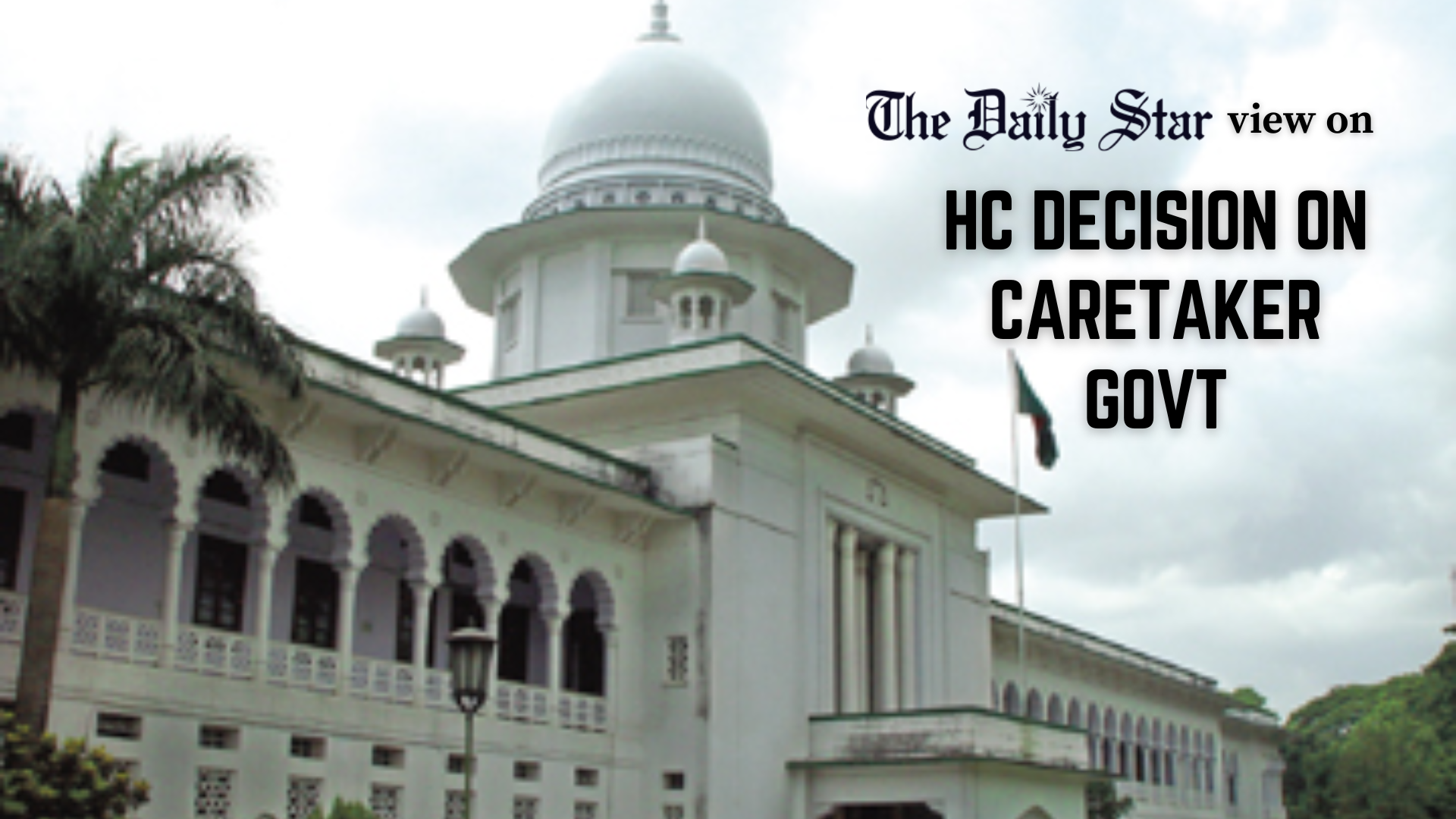 A step towards restoring democracy