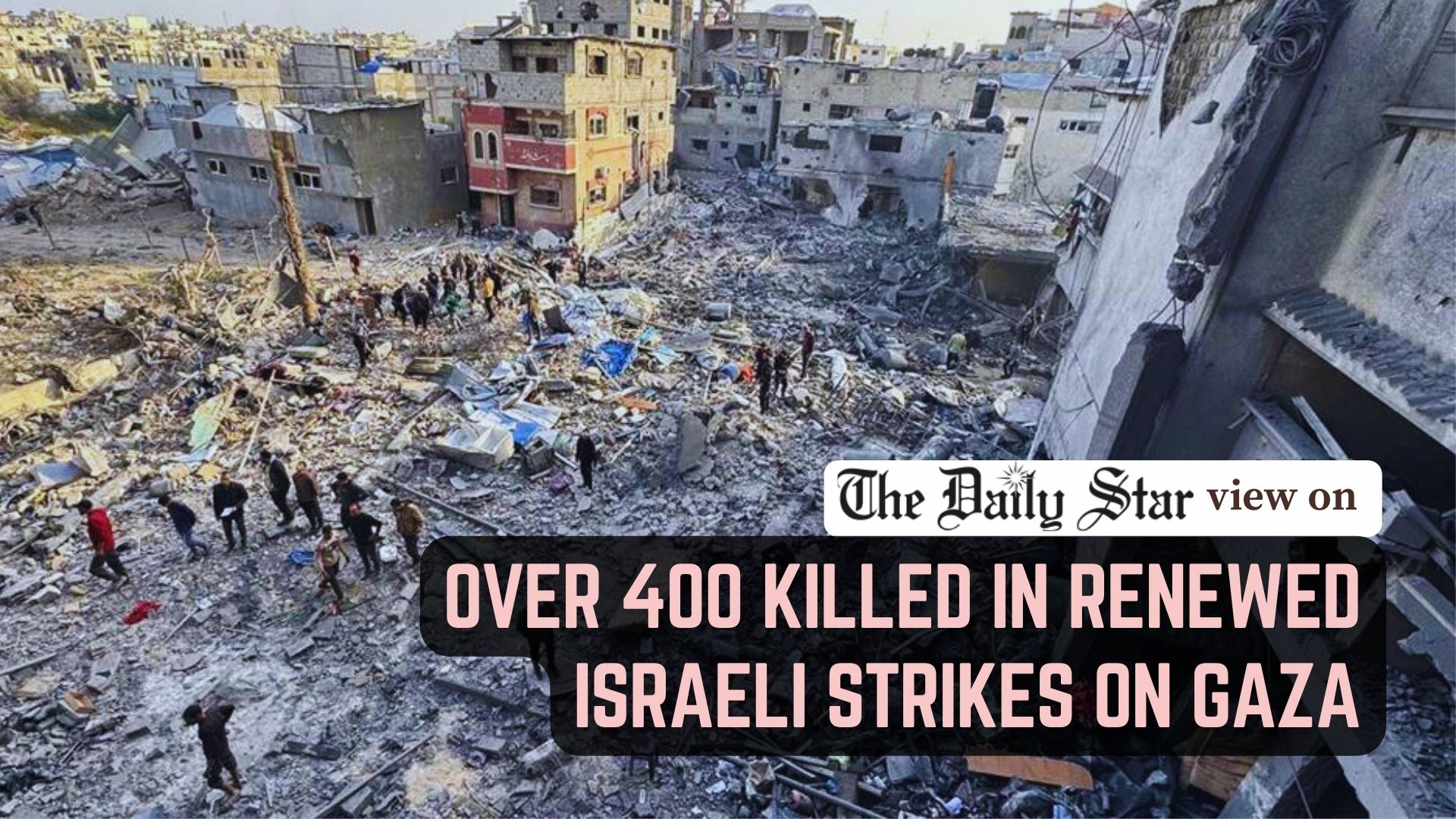 Enforce ceasefire in Gaza by any means