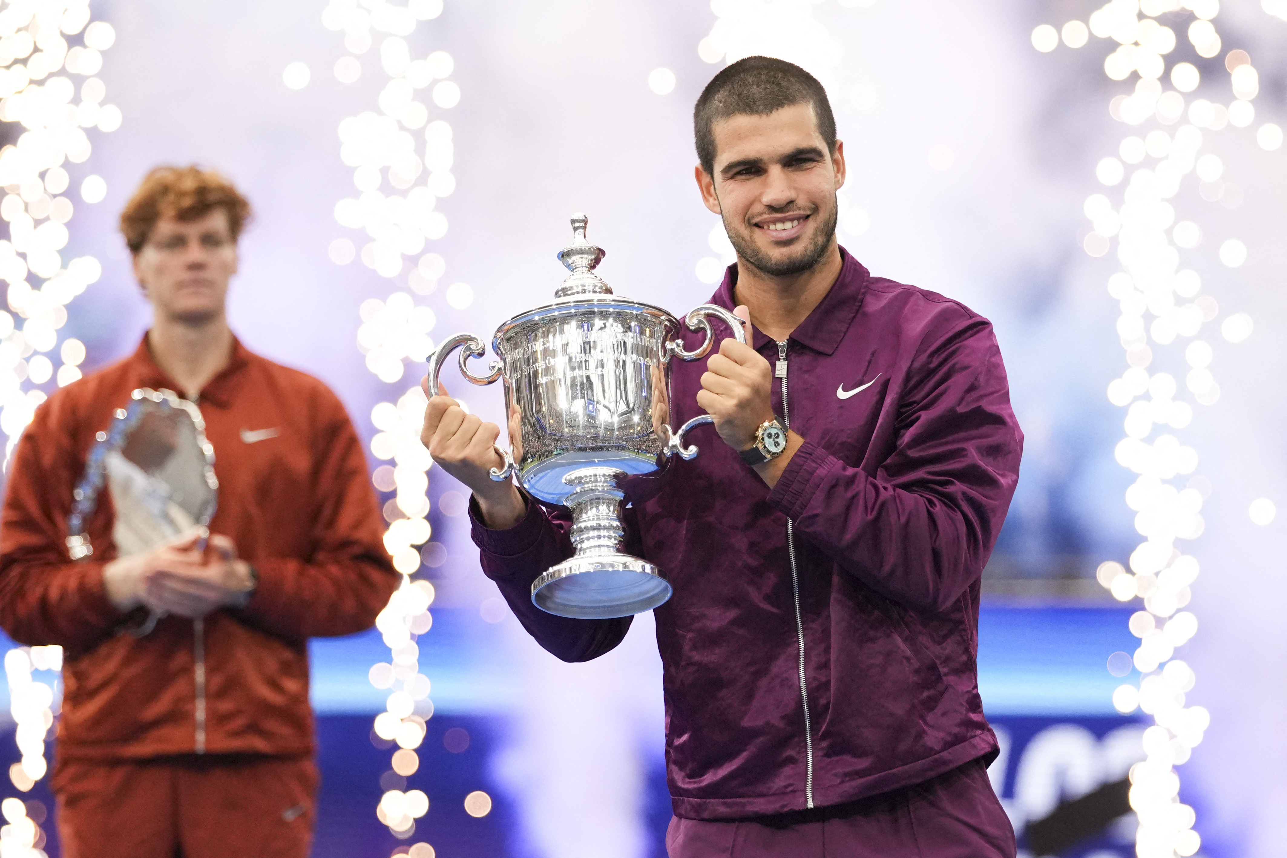 Alcaraz outshines rival Sinner to win US Open