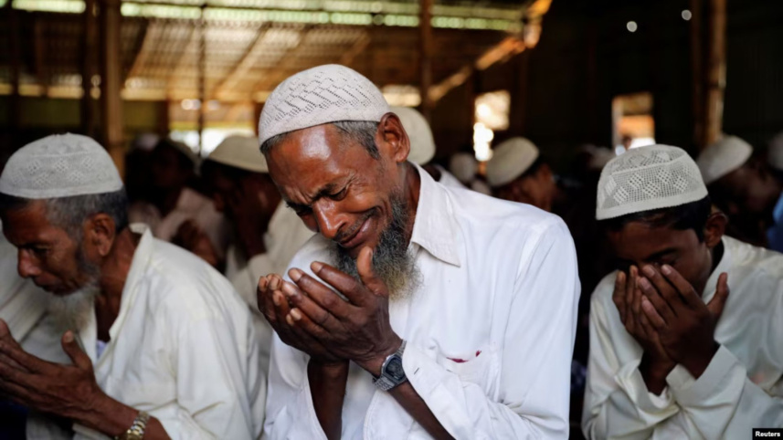 Eid celebration in Rohingya refugee camps