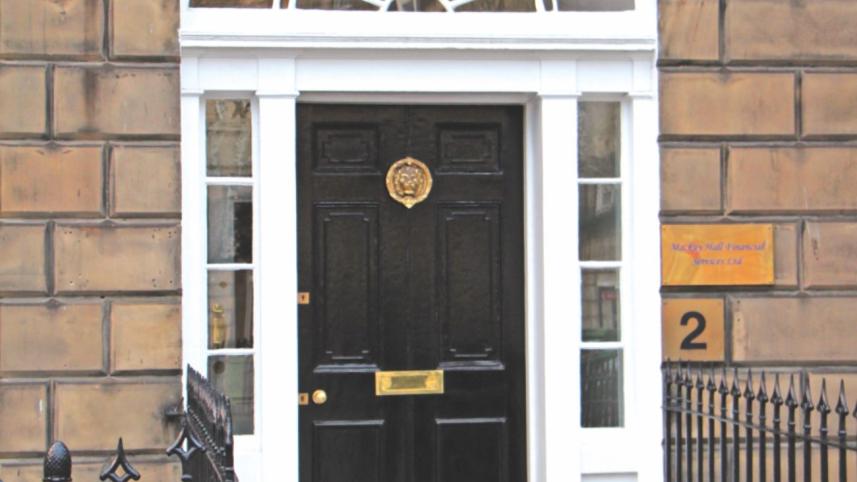 Colourful doors