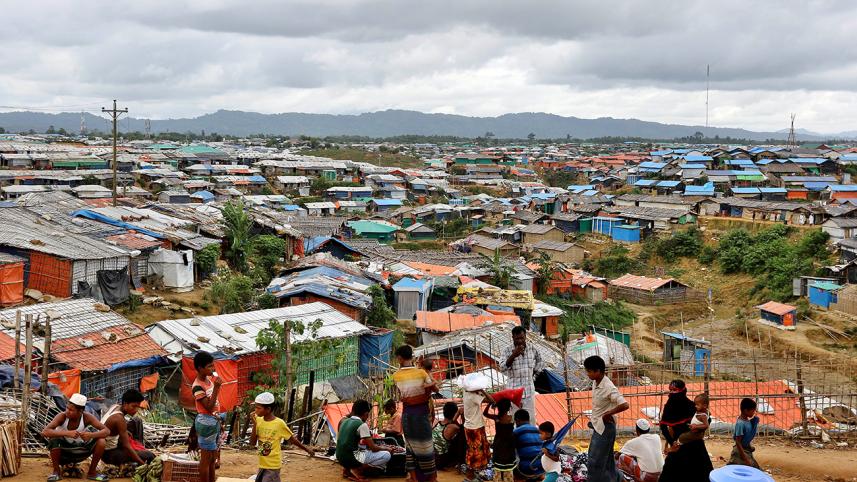 Rohingya camps Coxs Bazar