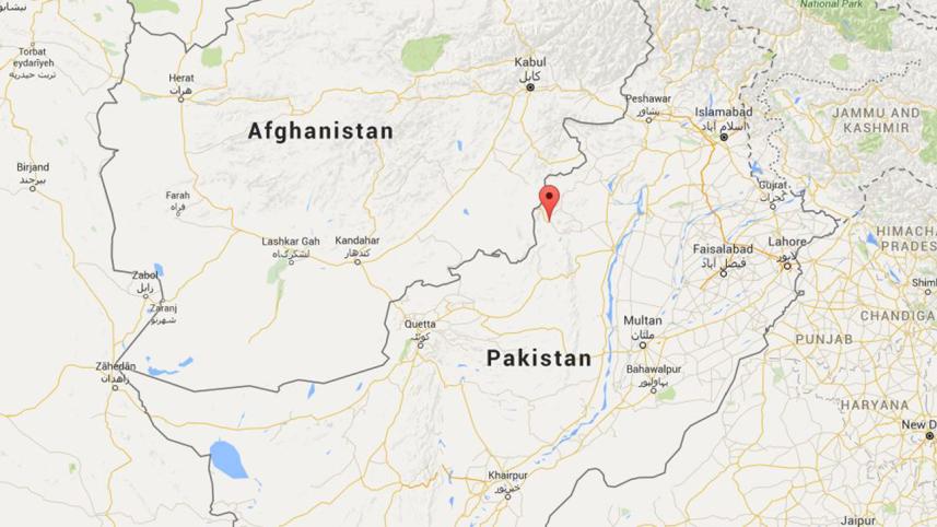 afghan pak map