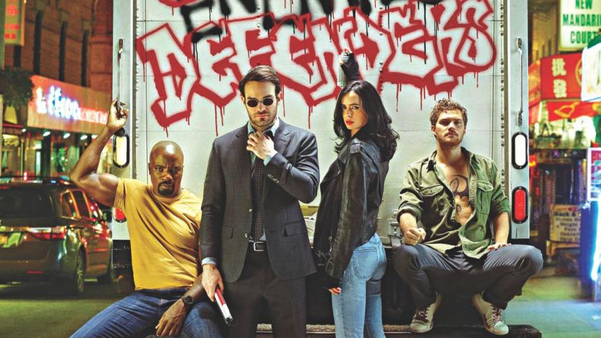 Back to lazy superhero shows